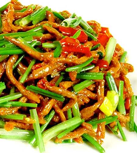 肉丝芹菜