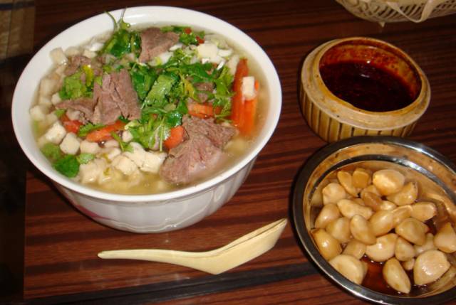 正宗西安牛羊肉泡馍