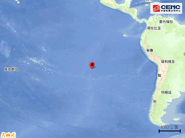 6·23东太平洋海岭地震