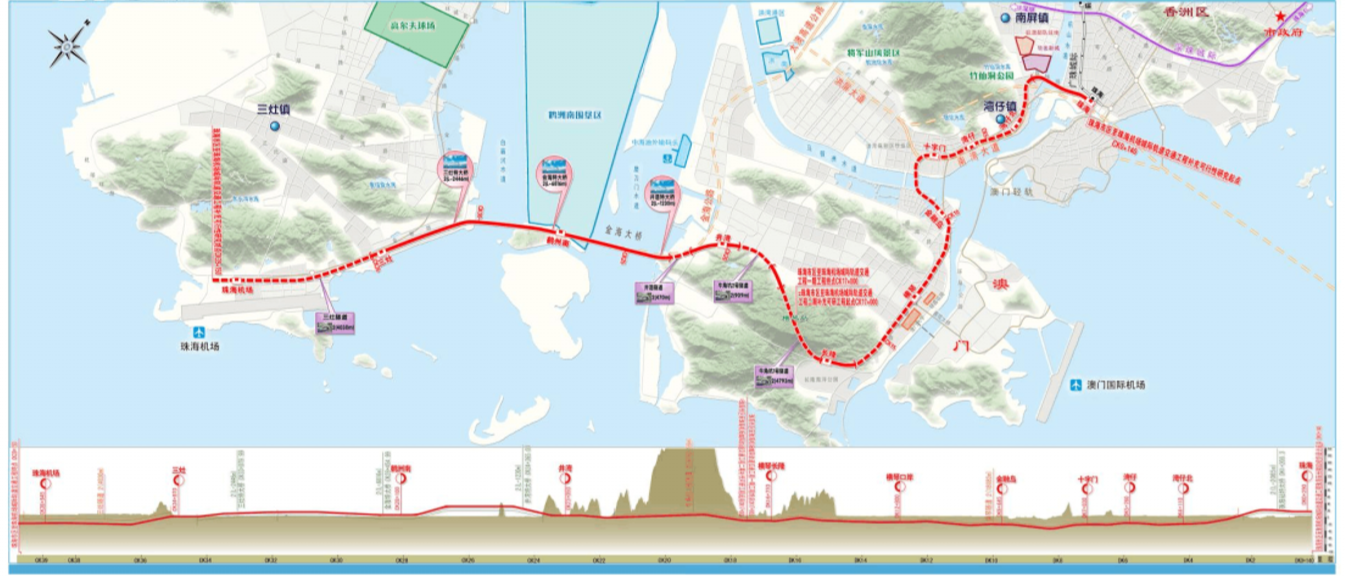 珠海市区至珠海机场城际轨道交通线