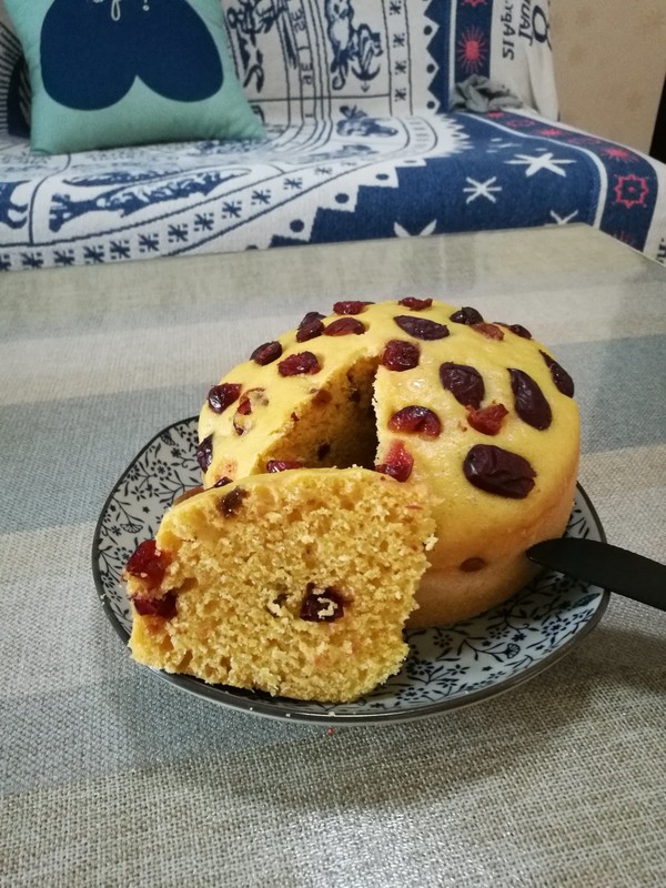 大枣玉米发糕