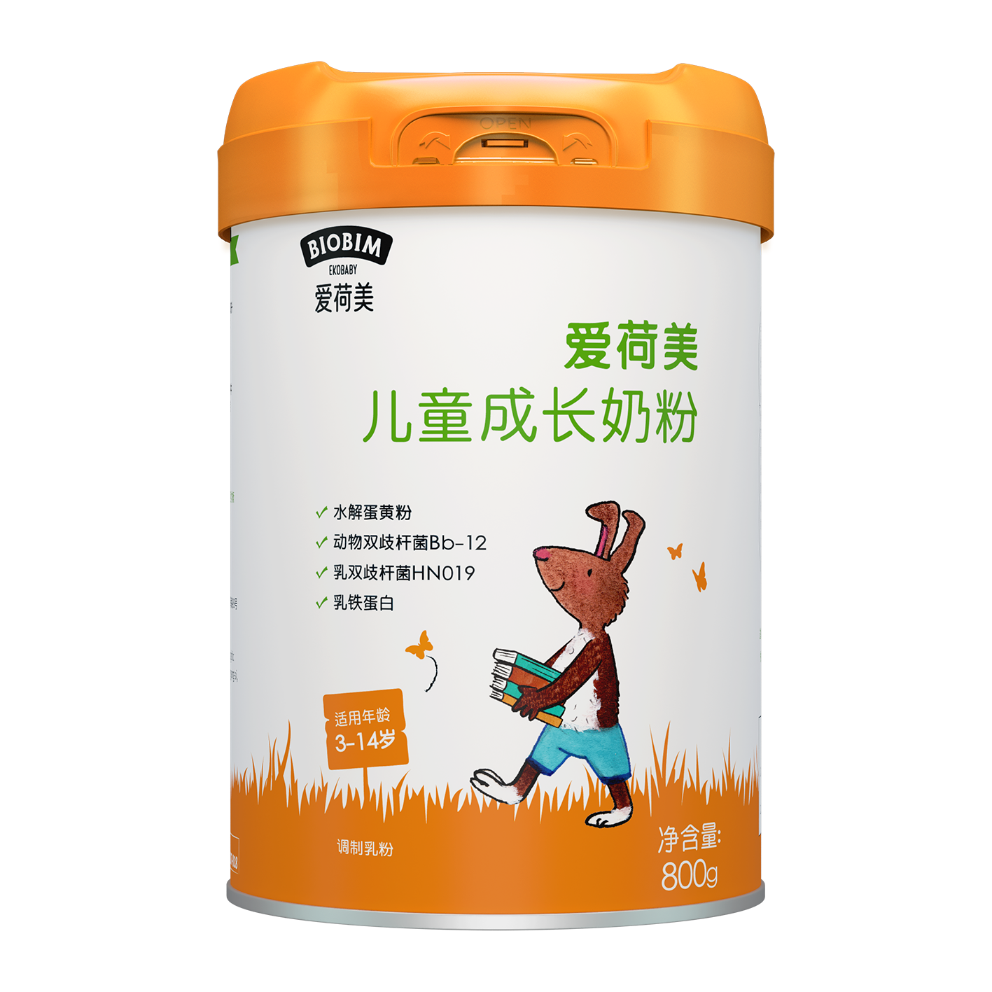 爱荷美(biobim ekobaby),始于1894年,源自荷兰,是全球专业肠道型奶粉