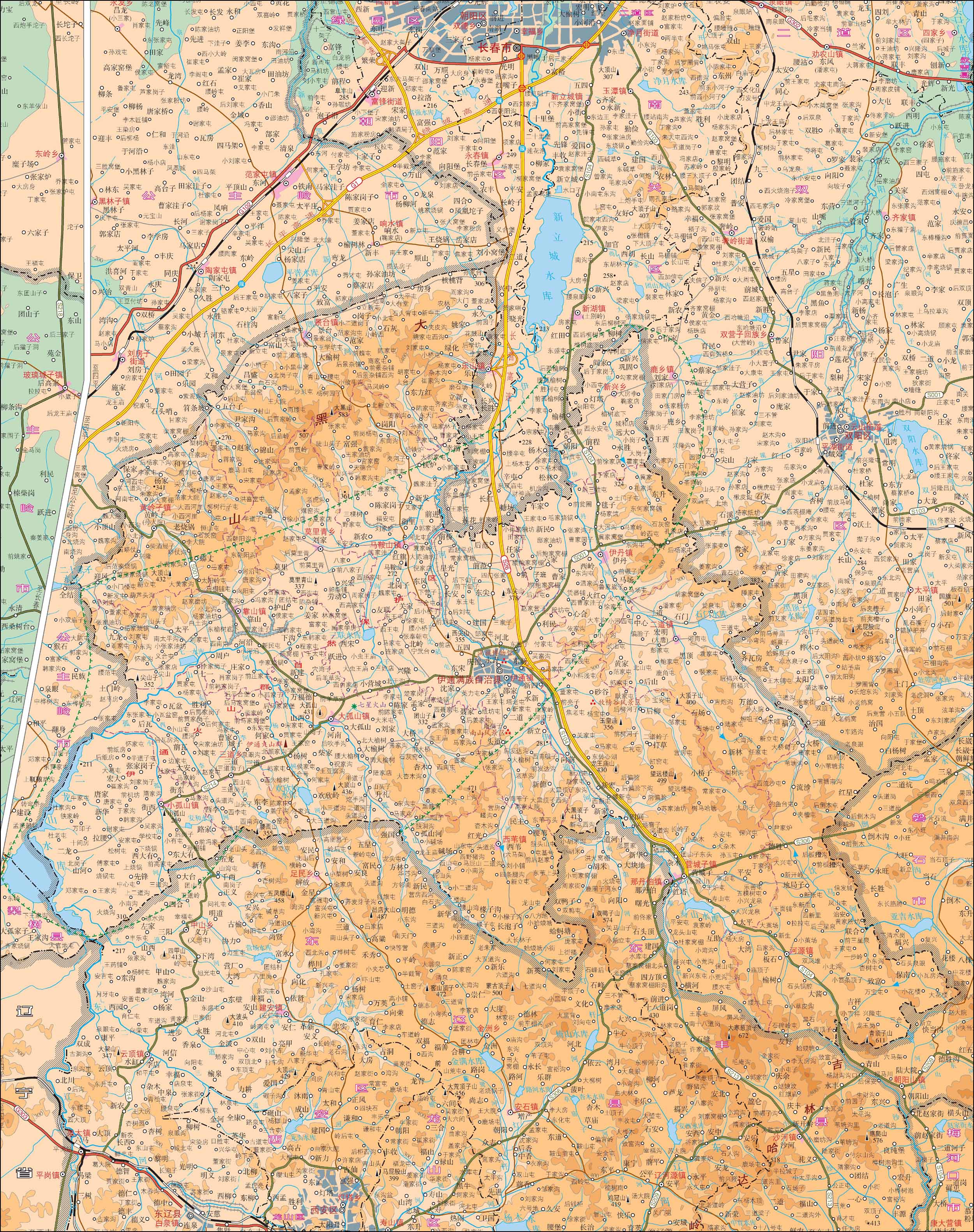 伊通满族自治县