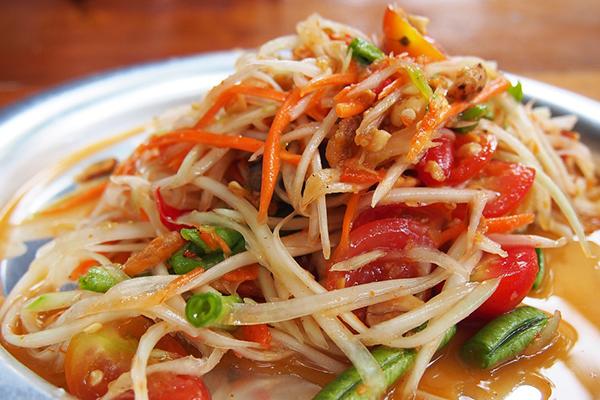 泰式凉拌青木瓜丝