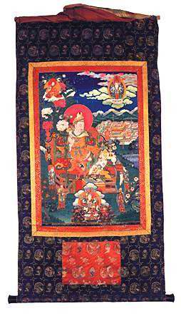 松赞干布像唐卡