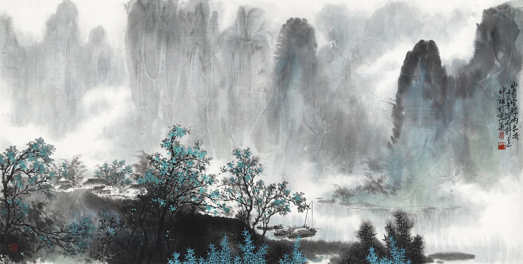现居北京宋庄,曾就读中国画艺术创作院.