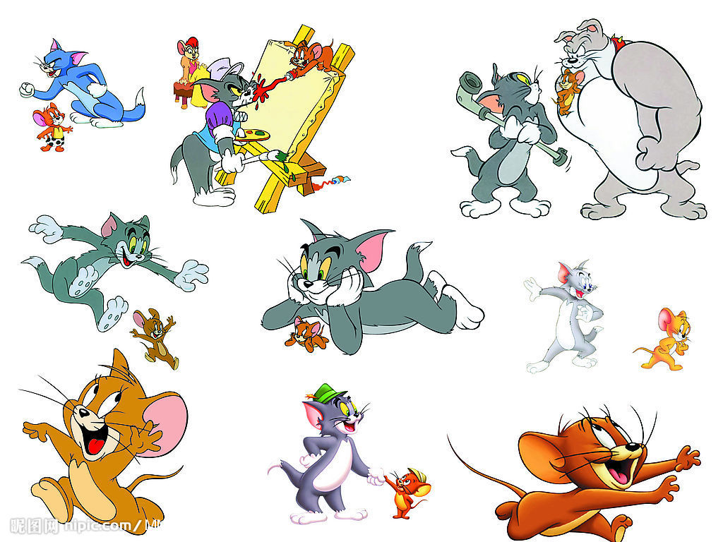 猫和老鼠(3dvd9 送精品文具2套)