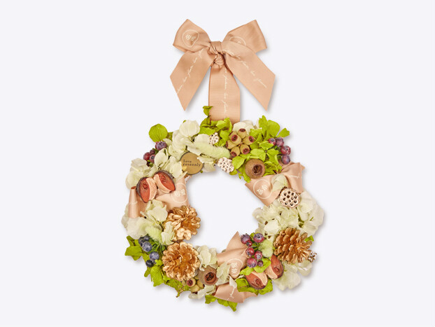  p>圣诞花环是挂在大门上,据说绿色可以,而冬青那红艳艳的果实,绿油油