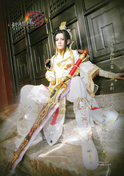  p>coser竿竿,出生于6月30日的coser,他的cos作品以可爱著称,本人可爱