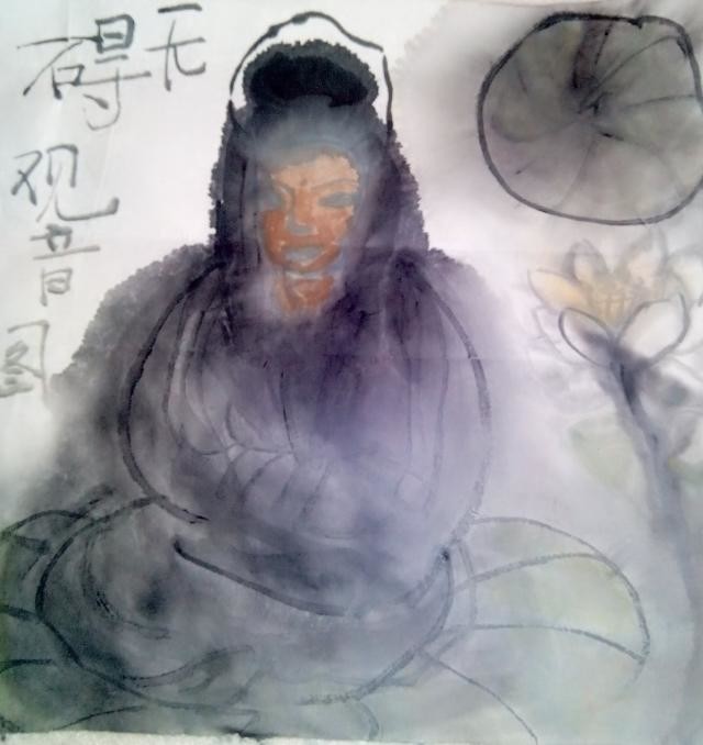  p>朱芸稼,80后画家,好静,自悟始弄墨,从不出席