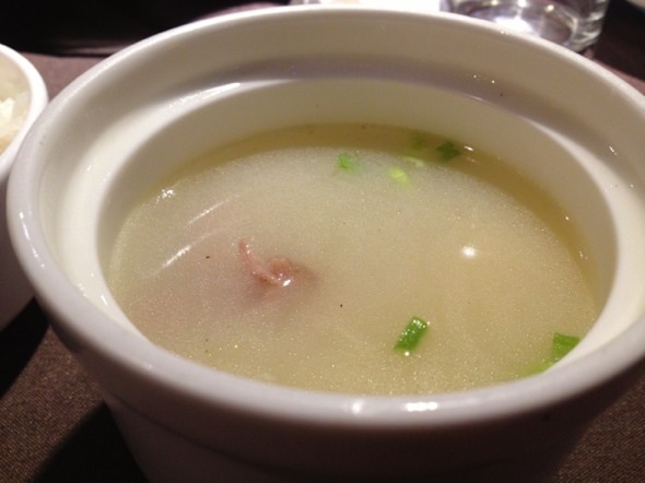 白菜豆腐鸭架汤