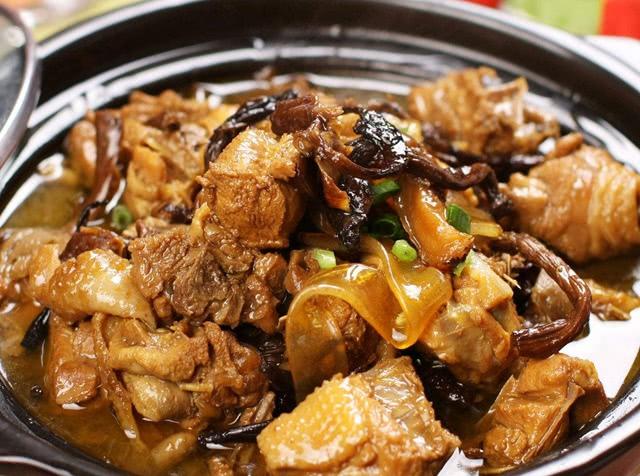 小鸡炖蘑菇粉条