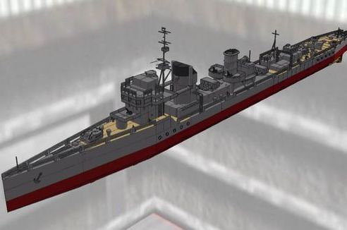  p>天津风号驱逐舰(日文名:あまつかぜ)是日本二战前建造的甲型驱逐舰