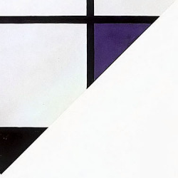 红,白,蓝的菱形画