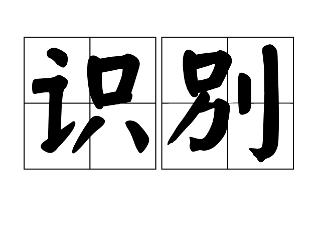 识别
