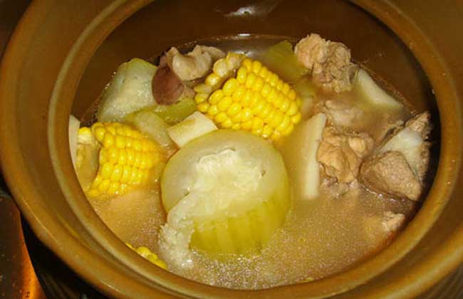 淡菜节瓜排骨汤