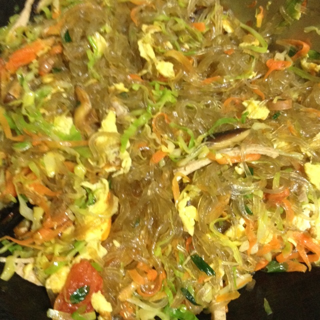 潮汕风味炒番薯粉