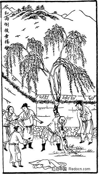 花和尚倒拔垂杨柳