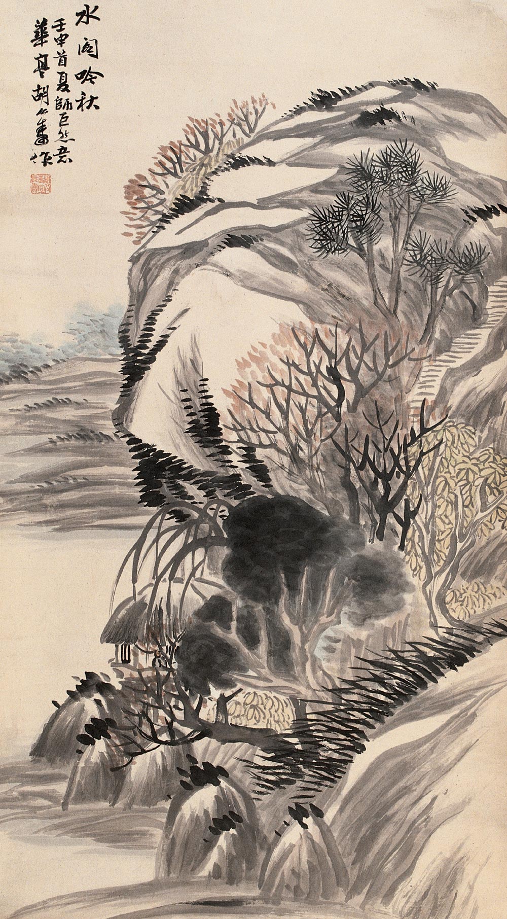  p>胡公寿(1823年—1886年),初名远,号瘦鹤,小樵,别号横云山民,华亭