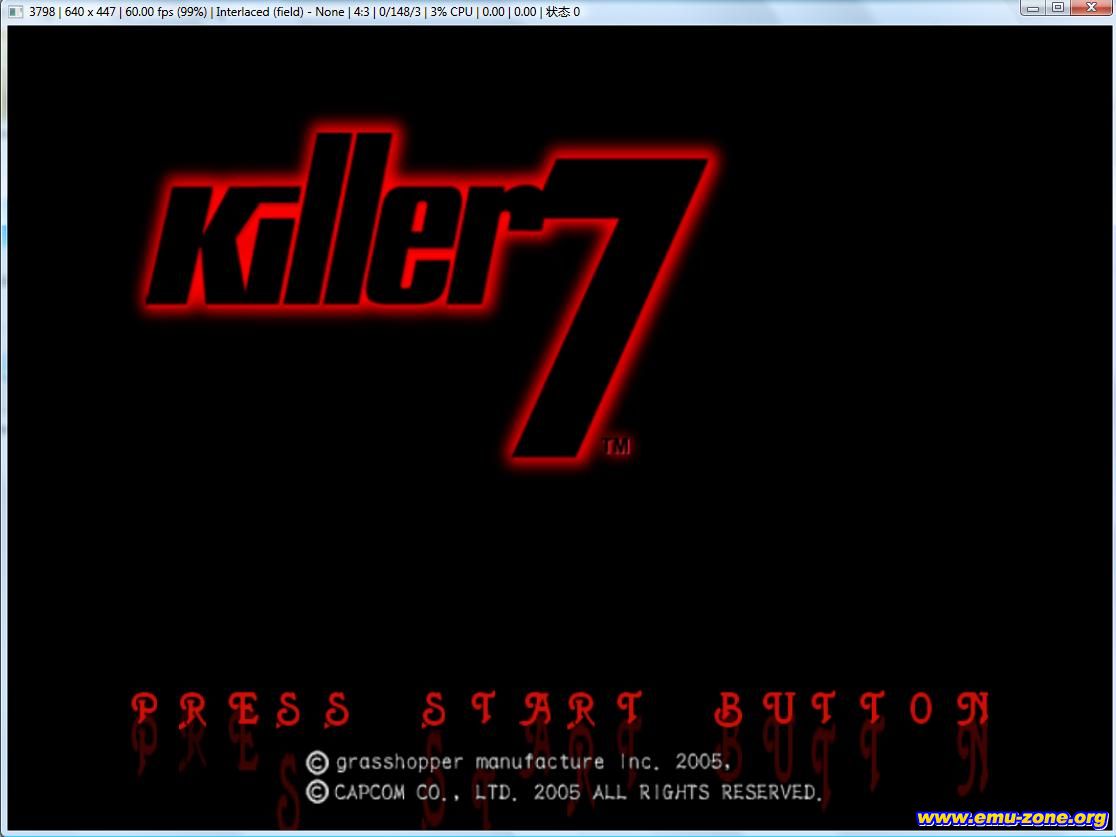  p>杀手7(killer7)是一款由capcom发布于ps2平台的风格诡异的动作射击