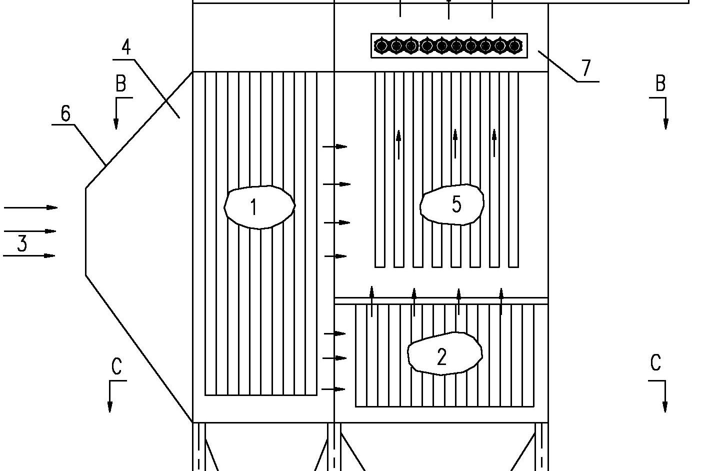 一种电袋复合除尘器