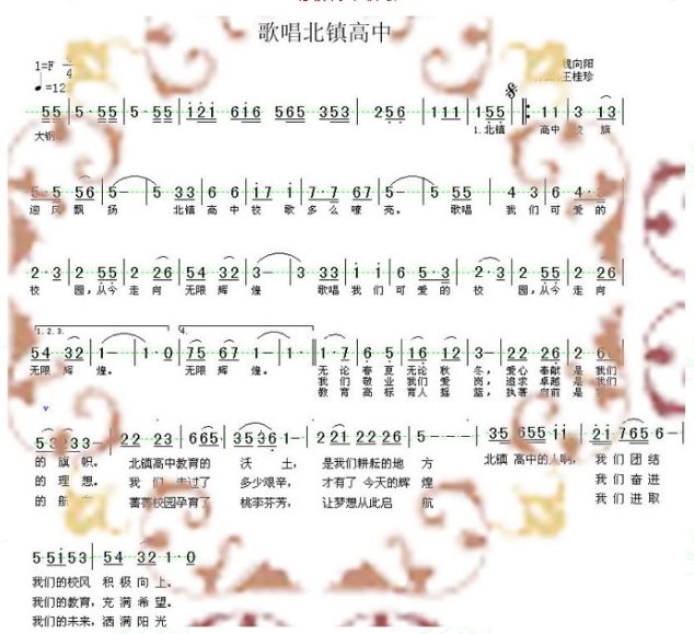  p>北镇市高级中学(beizhen senior high school)是辽宁省重点中学,省