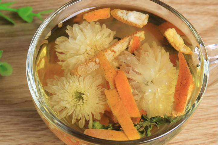 菊花陈皮茶