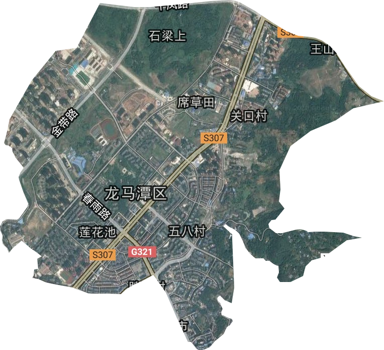 地处龙马潭区南部,东与 a target="_blank" href="/item/小市街道