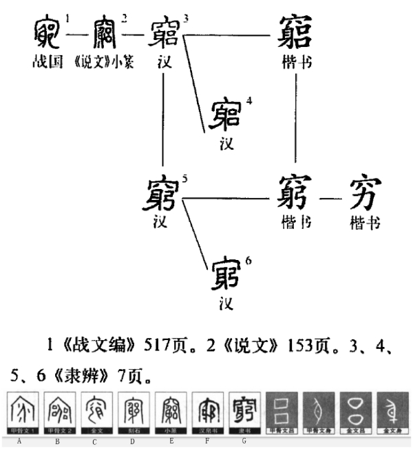 穷（汉语文字）_百度百科