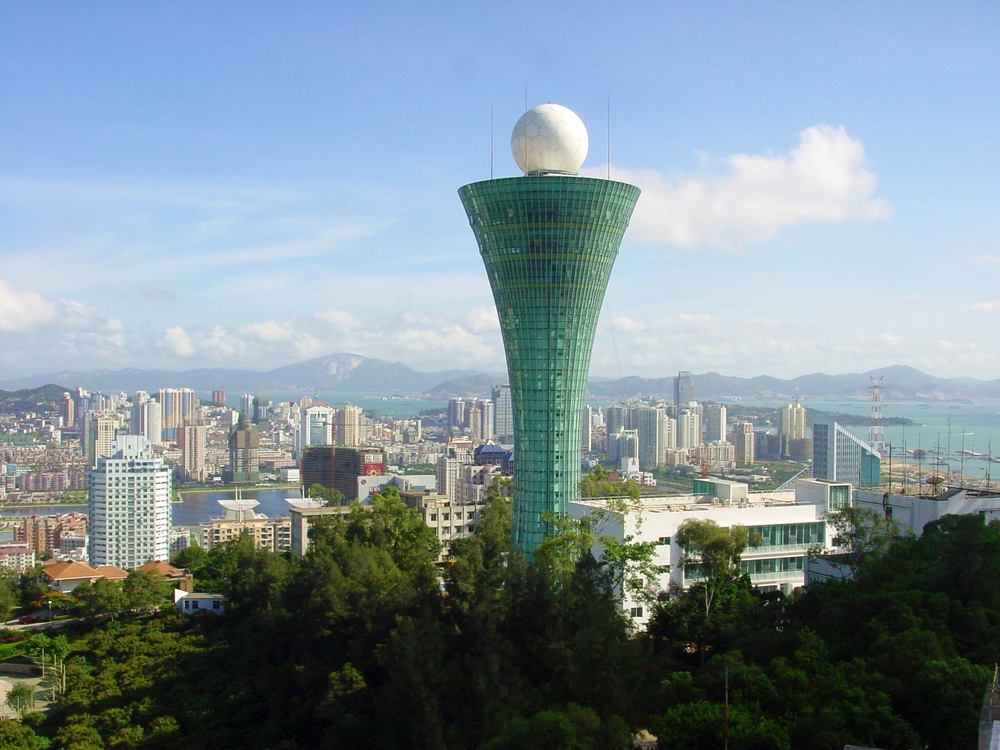 厦门狐尾山气象主题公园