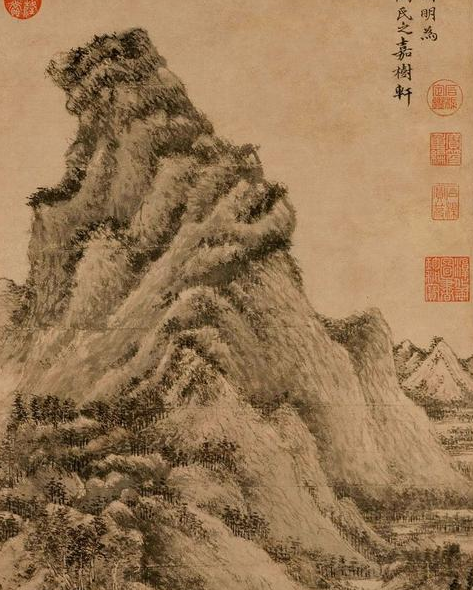 《夏日山居图》是元代画家 a target="_blank" href="/item/王蒙
