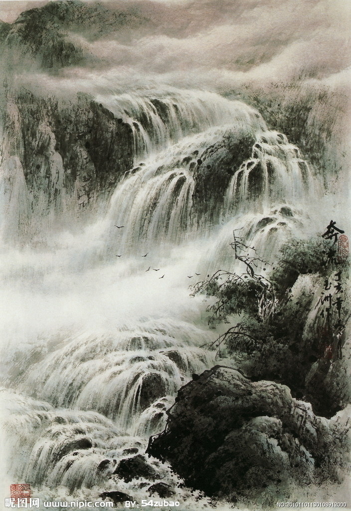  p>黄玉洲,1945年生,从事美术工作三十余年,擅长国画山水,现为中国
