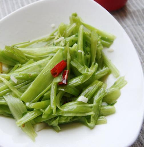 炒空心菜杆