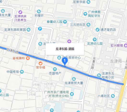  p>龙津东路在广州市西南中部,东至人民中路,西至带河路.
