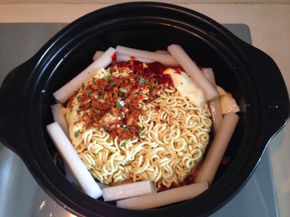 韩式辣酱方便面