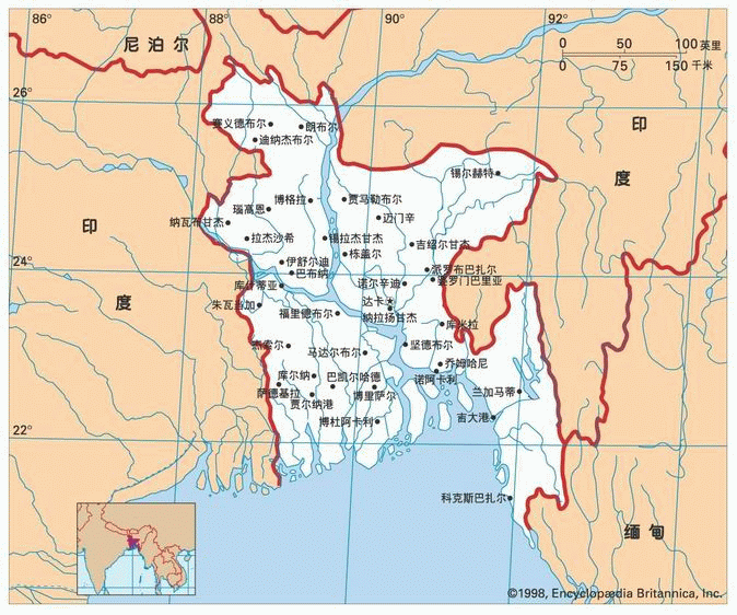  p>恒河三角洲是世界最大的三角洲,宽320公里,开始点距海有500公里.