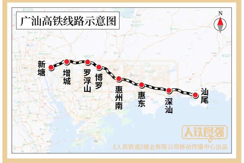 广汕高速铁路