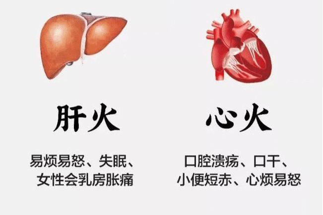 心肝火旺