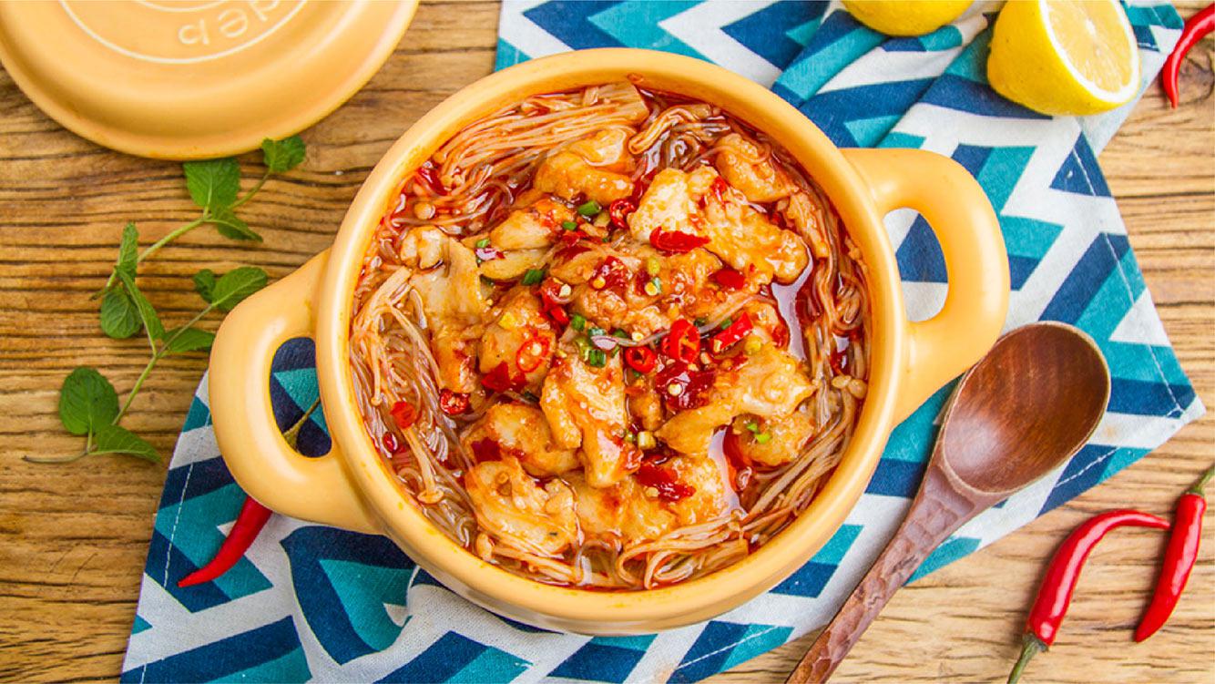 小羽私厨之鱼片粉丝煲