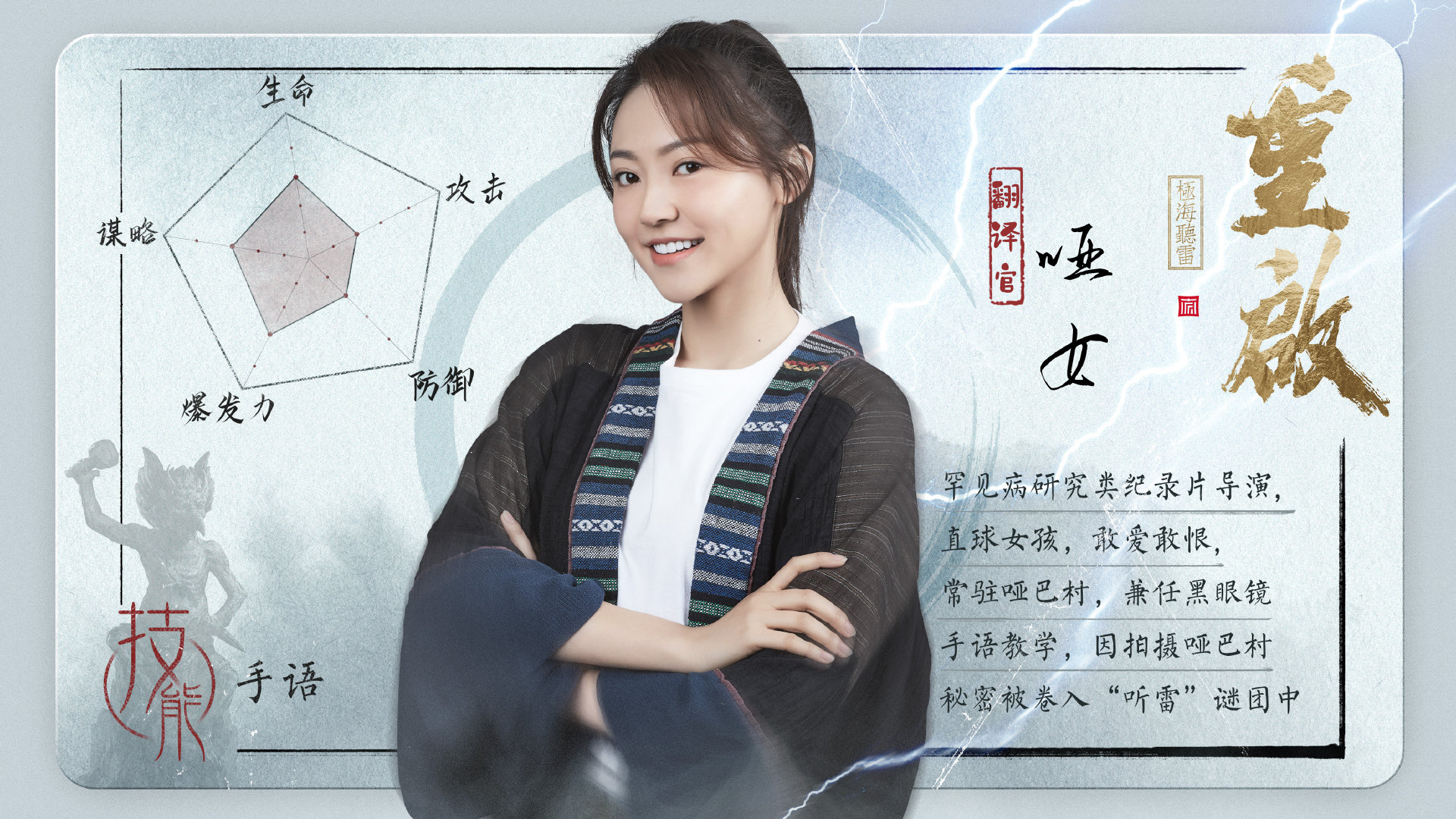 哑女