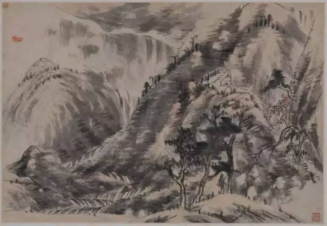 四僧画集／ 瀬江（弘仁）、髡残、石濤、 八大山人　　　中国書籍　国内入手困難品 四僧画集／ 瀬江（弘仁）、髡残、石濤、 八大山人 中国書籍 国内