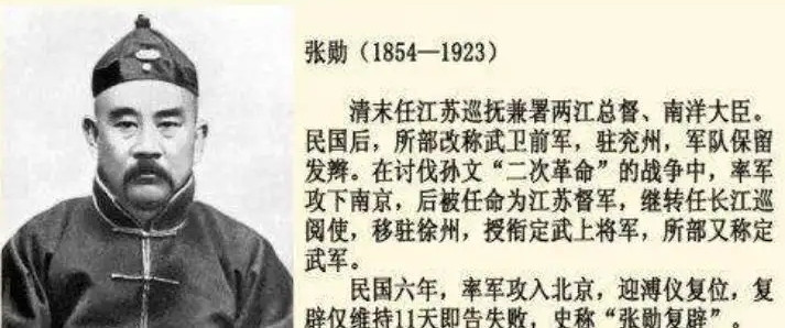 张勋复辟失败，“辫子军”去哪了？_百科TA说