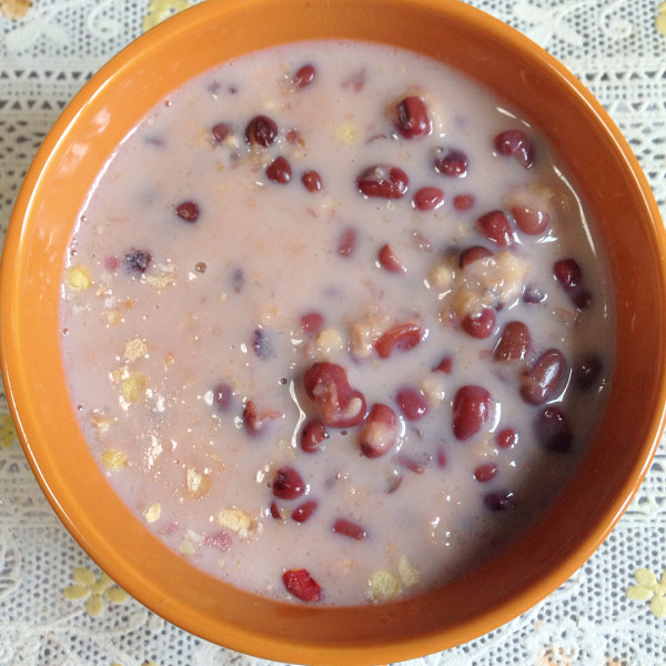 红豆燕麦糯米粥