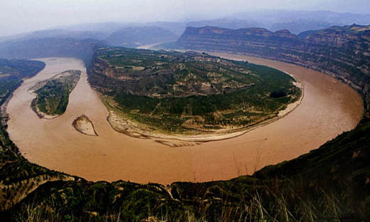 陕西延川黄河蛇曲国家地质公园