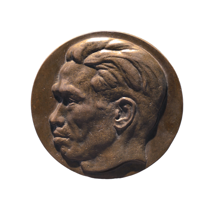  p>浮雕肖像《马舫舟》是1952年张祖武先生在中国人民解放军第二