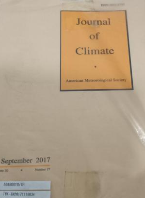 JOURNAL OF CLIMATE_百度百科