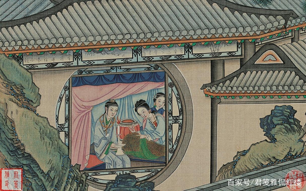 《红楼梦》里，贾宝玉那么多丫头，她们晚上都睡在哪里？_百科TA说