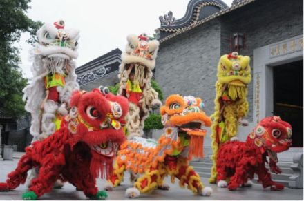 舞狮（民间习俗，中华人民共和国正式开展的体育项目）_百度百科
