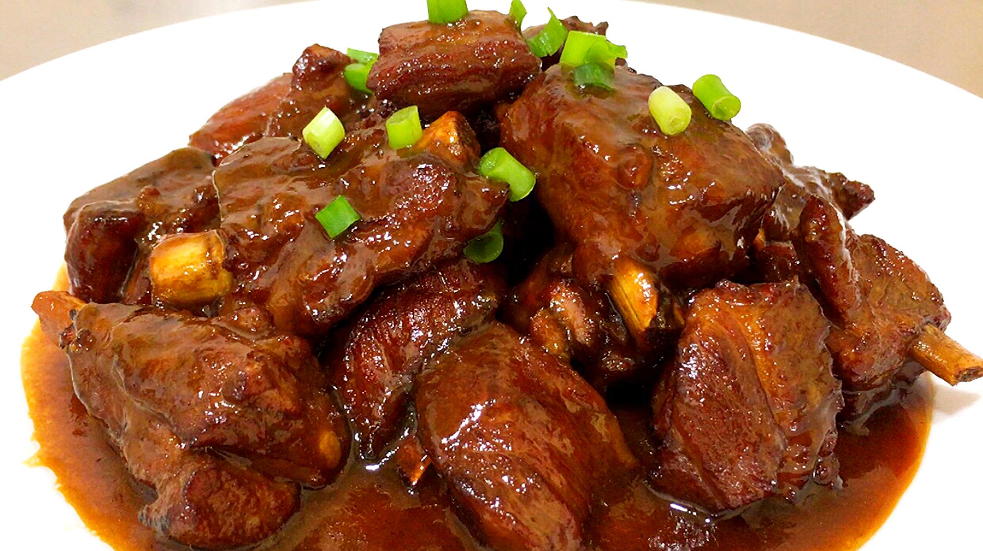 葱香排骨