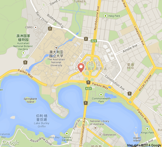 canberra位于london circuit, 堪培拉市中心, 坎培拉, 澳大利亚 2601